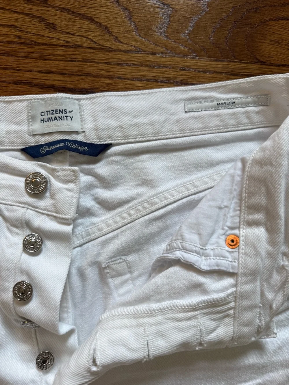 Citizens of Humanity Marlow Long Vintage Shorts – Polish – Size 28